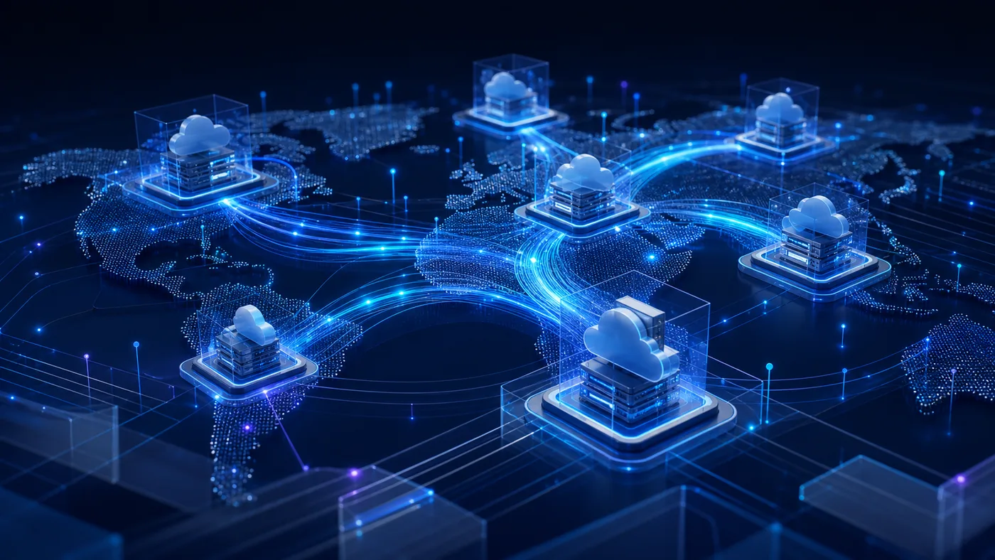 Global secure cloud infrastructure network